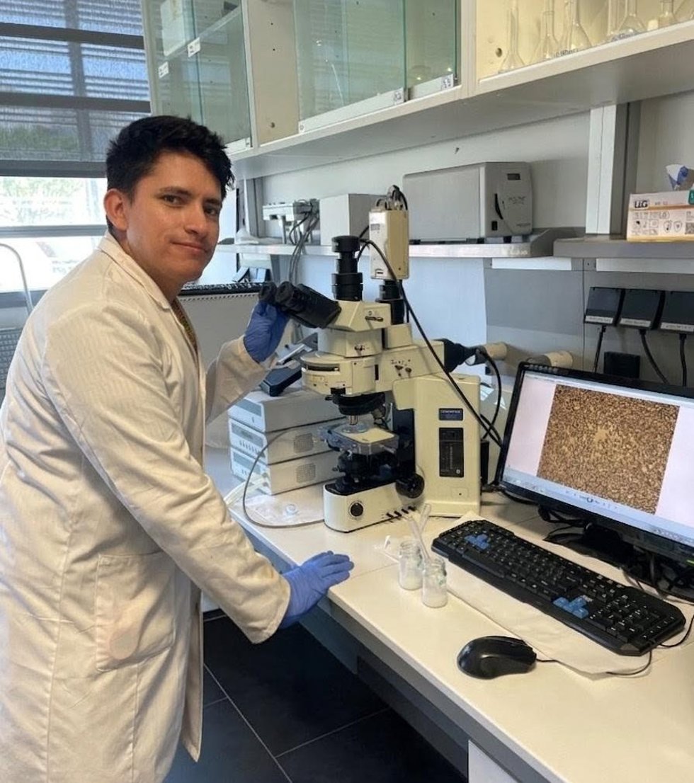 El investigador de la Universidad de Huelva Sebastián Sanabria.