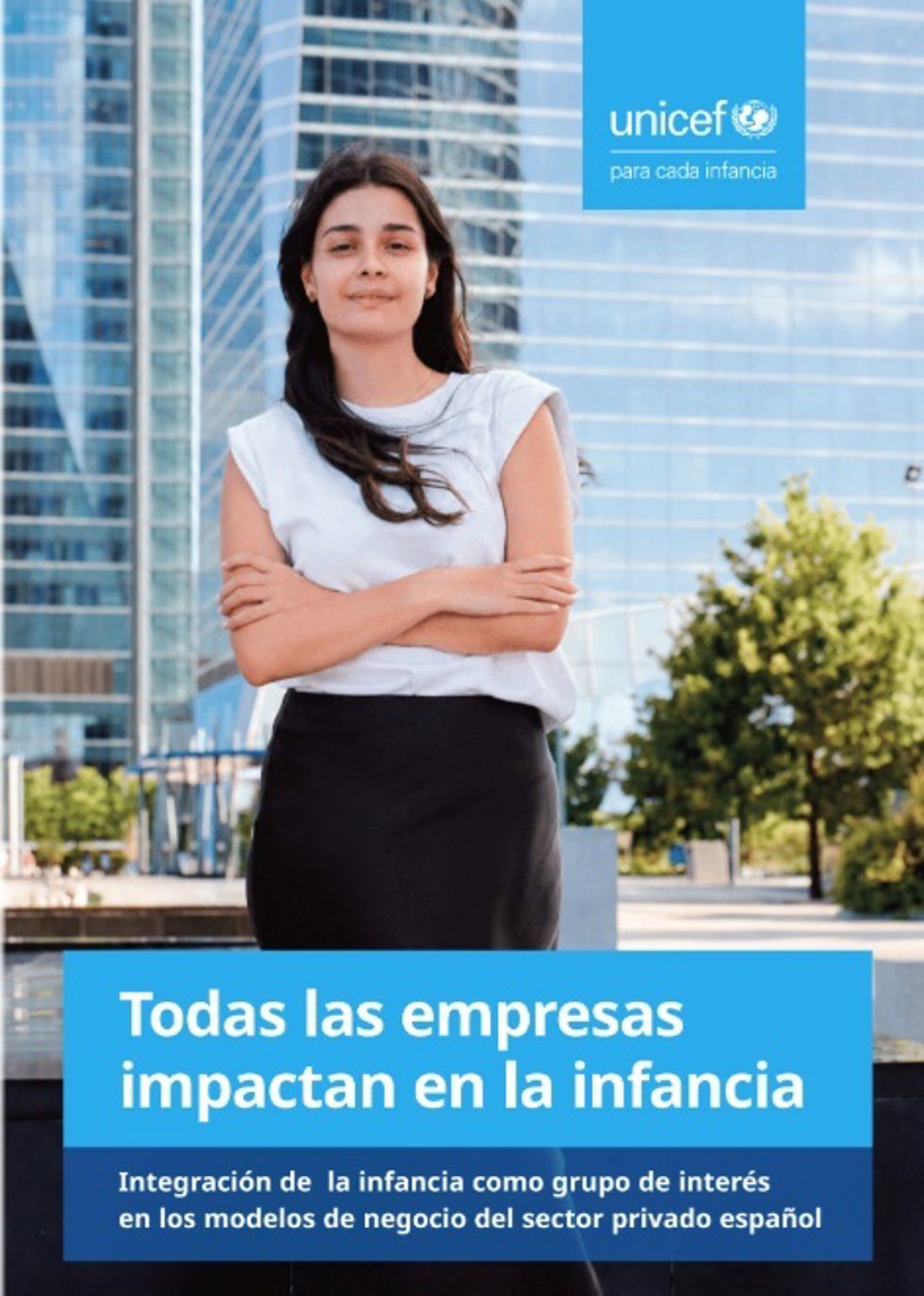 Portada del estudio de UNICEF 'Todas las empresas impactan en la infancia'