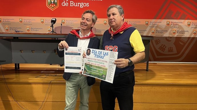 Barriada y Carbonell durante la presentación.