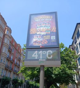 Termómetro marca 41 grados en Bilbao en junio de 2026