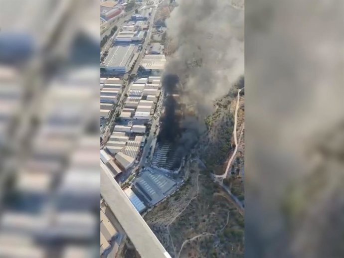 Imatge de l'incendi