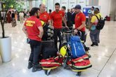 Foto: Venezuela.- Un equipo de siete bomberos españoles regresa de Venezuela tras varios días rastreando supervivientes de los terremotos