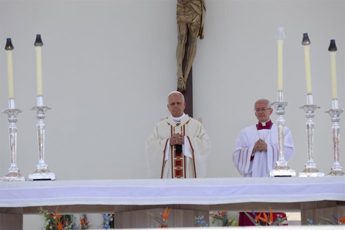 El Papa León XIV en una fotografía de archivo.