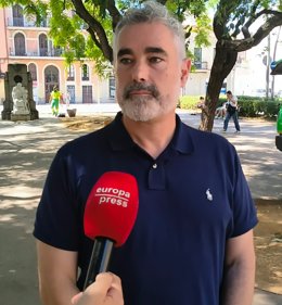 El secretari general de Jucil, Ángel Lezcano