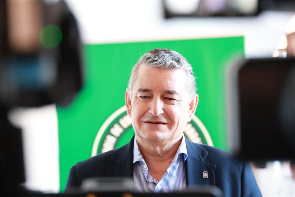 El consejero en funciones de Sanidad, Presidencia y Emergencias, Antonio Sanz, en imagen de archivo. 
