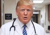 Foto: La última ocurrencia de Donald Trump: Se convierte doctor para "curar" a Robert De Niro, Julia Roberts o Edward Norton