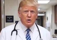 La última ocurrencia de Donald Trump: Se convierte doctor para "curar" a Robert De Niro, Julia Roberts o Edward Norton