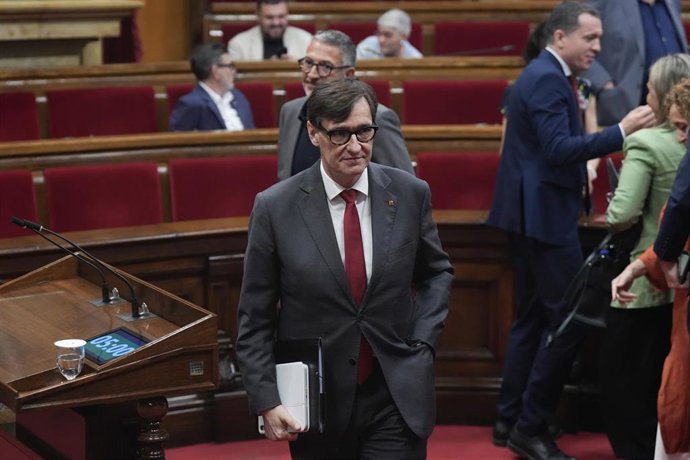 El president de la Generalitat, Salvador Illa