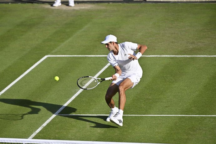 July 1, 2026, London: Tennis - Wimbledon 2026 - ITF - The Championships - 01/06/2026 - Rafael Jodar - Espagne