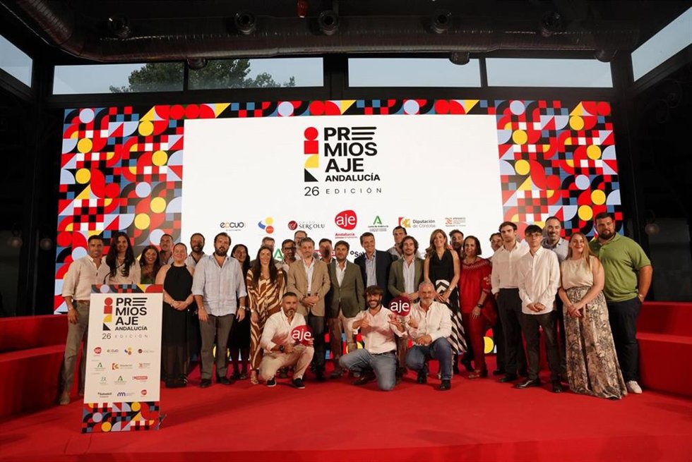 Gala de entrega de los Premios AJE Andalucía 26.