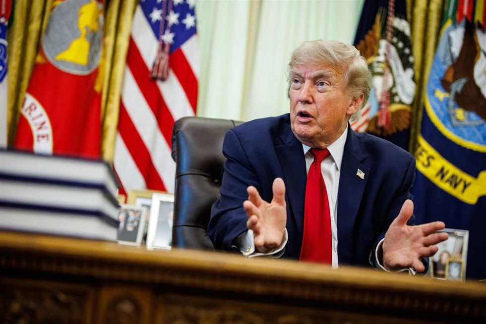 El presidente de Estados Unidos, Donald Trump, en una imagen de archivo
