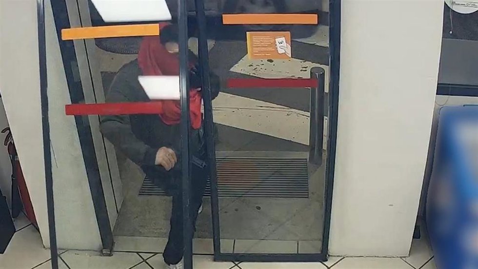 Imagen de uno de los atracos