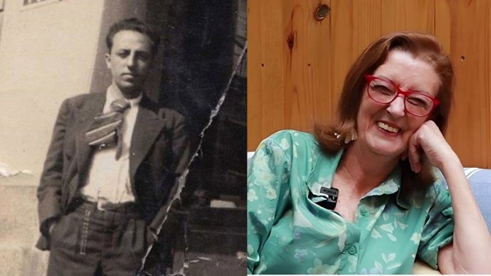 Domingo López Torres y Lola Suárez