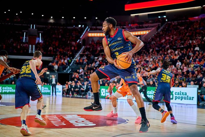 Archivo - Aaron Best, durante un partido.