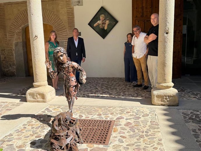 Exposición 'Convergentes' en el Palacio de Los Verdugo, en Ávila.