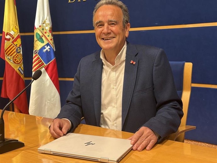 Archivo - El presidente de la DPZ, Juan Antonio Sánchez Quero.