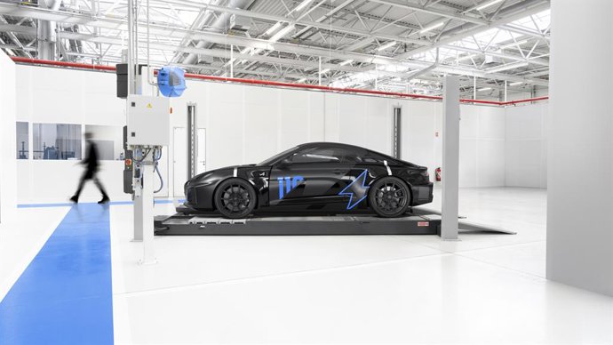 Archivo - Alpine adelanta el prototipo del futuro A110 eléctrico, que debutará en el Festival de Goodwood