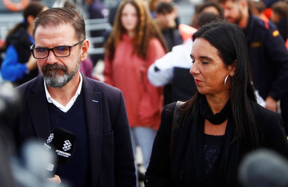Archivo - El exalcalde de Ferrol, Ángel Mato, en una imagen de archivo junto a la exconcejala Eva Martínez