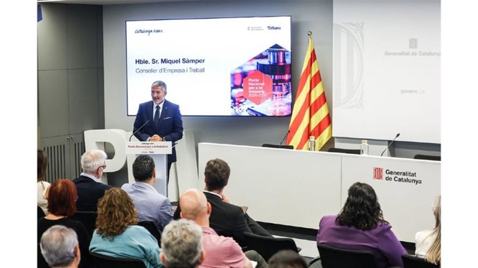 El conseller de Empresa y Trabajo de la Generalitat, Miquel Spamper.