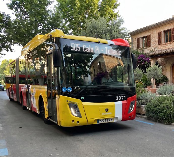 Autobús del TIB Cala Pi-Tolleric