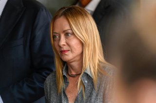 La primera ministra italiana, Giorgia Meloni. 