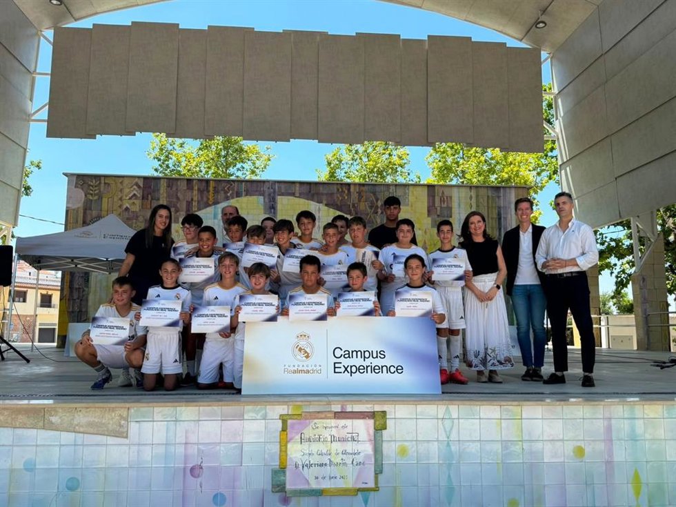 Clausura del Campus de la Fundación Real Madrid en Alcaudete