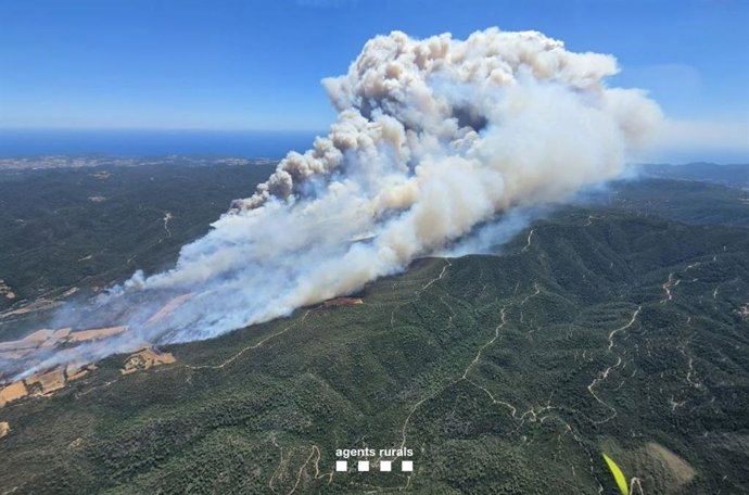 L'incendi de la Bisbal d'Empordà (Girona)
