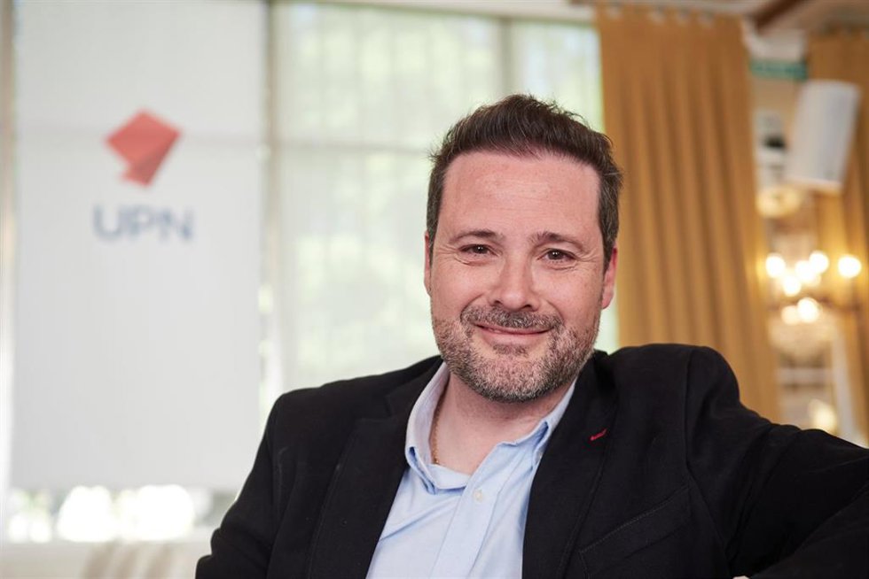 Archivo - Alejandro Toquero, alcalde de Tudela y vicepresidente de UPN.