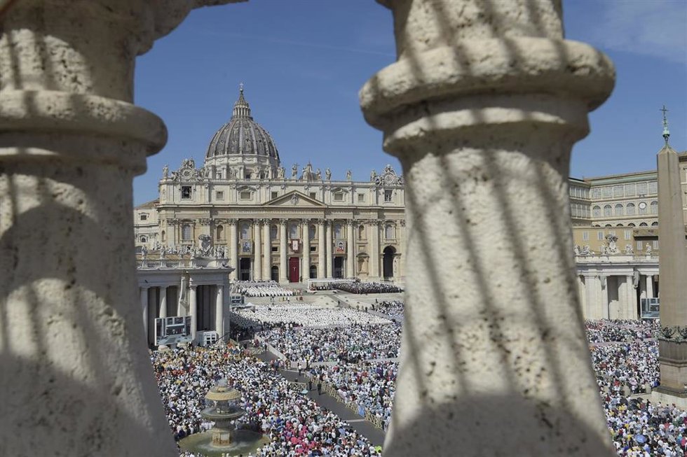 Archivo - La Plaza de San Pedro del Vaticano.
