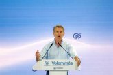 Foto: España.- Feijóo elogia la "capacidad de diálogo" de Moreno tras el pacto para gobernar con Vox