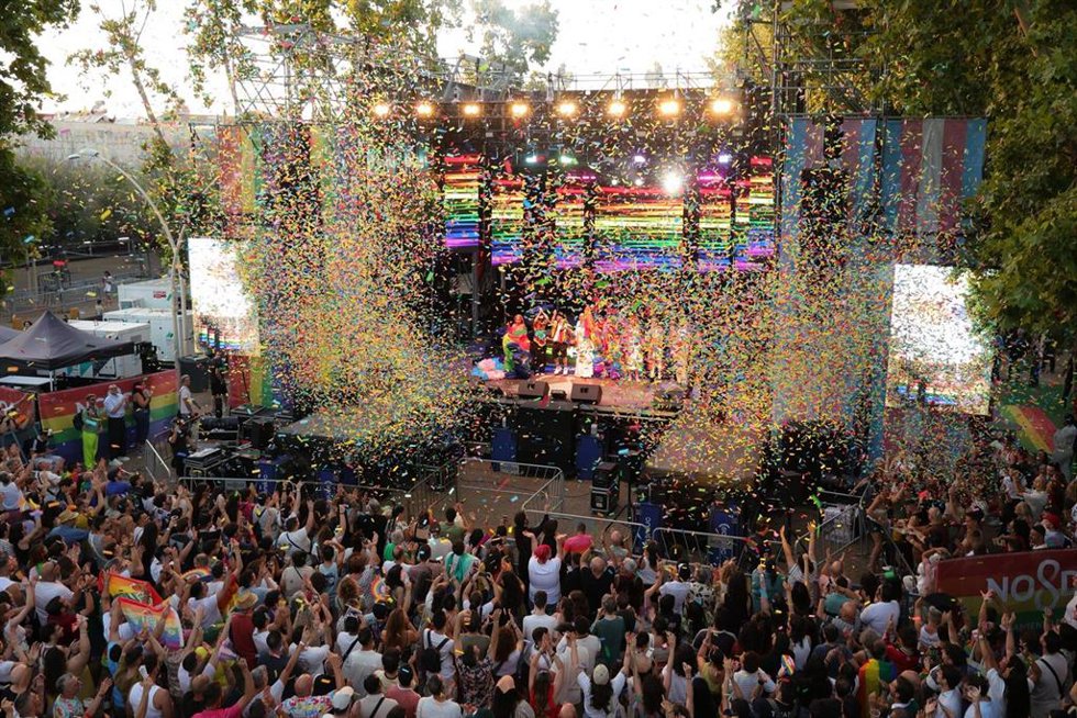 Uno de los conciertos del Pride 2026 en la Alameda de Hércules