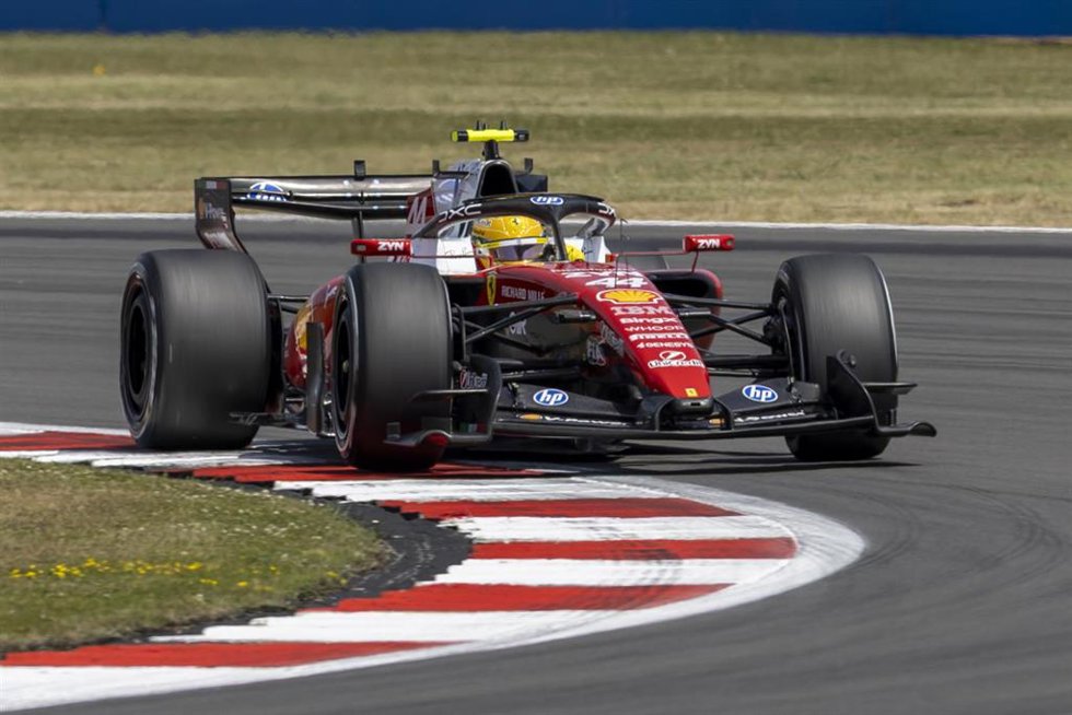 El piloto inglés de F1 Lewis Hamilton (Ferrari), en el GP de Gran Bretaña 2026.