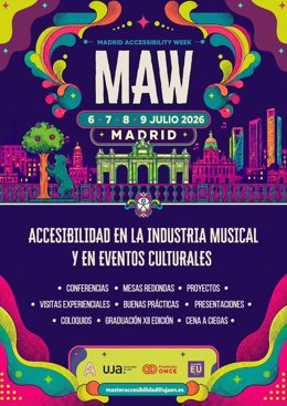 Cartel de la Madrid Accessibility Week 2026.