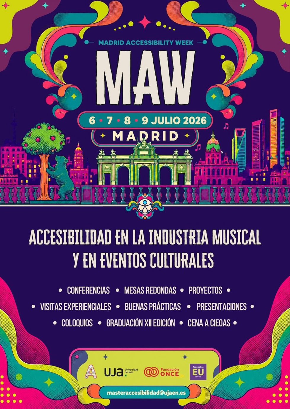 Cartel de la Madrid Accessibility Week 2026.