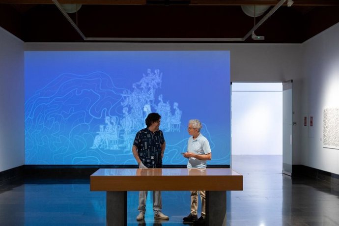 El Consorci de Museus reivindica el dibujo en el arte contemporáneo junto a los artistas Galdón y Monsalvatje en la Lonja del Pescado de Alicante