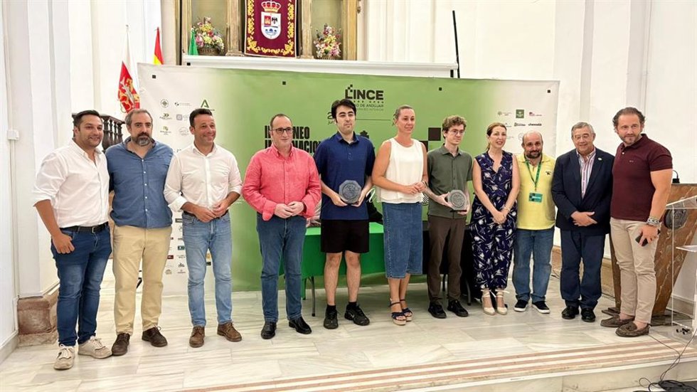 Entrega de premios del II Torneo Internaconal de Ajedrez de Andújar