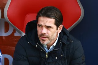 Futbol, Universidad de Chile vs Audax Italiano Fecha 6, Copa de la Liga 2026. El entrenador de Universidad de Chile Fernando Gago es fotografiado durante el partido de copa de la liga por el grupo D contra Audax Italiano disputado en el estadio Nacional