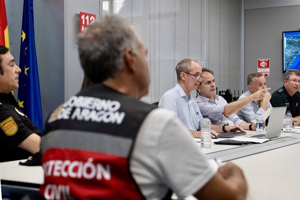 Reunión del CECOPI esta tarde en la sala de crisis del 112.