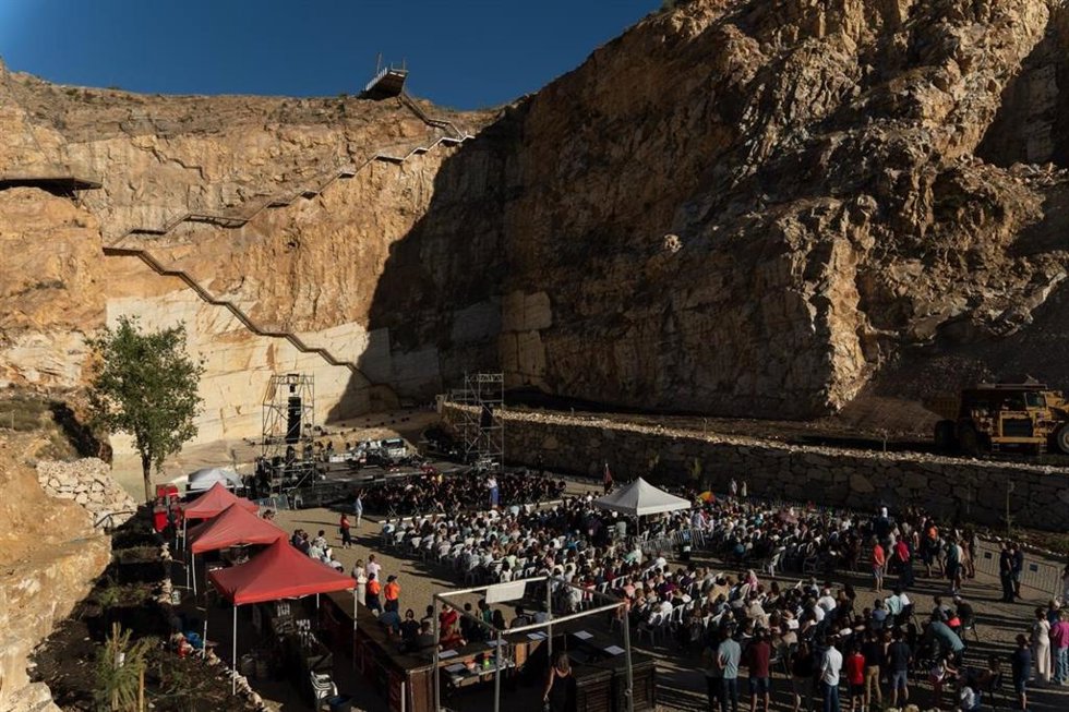 Inauguración del Parque Minero de Macael.