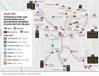 La manifestación del Orgullo provocará este sábado cortes de tráfico y modificaciones en líneas de la EMT