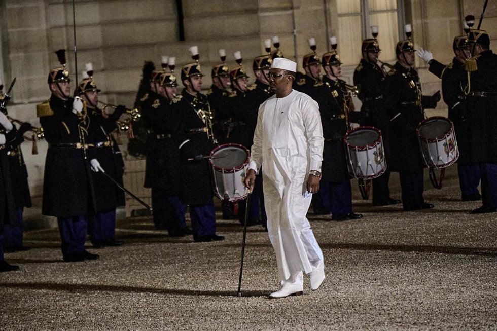 Archivo - El presidente de Chad, Mahamat Idriss Deby Itno