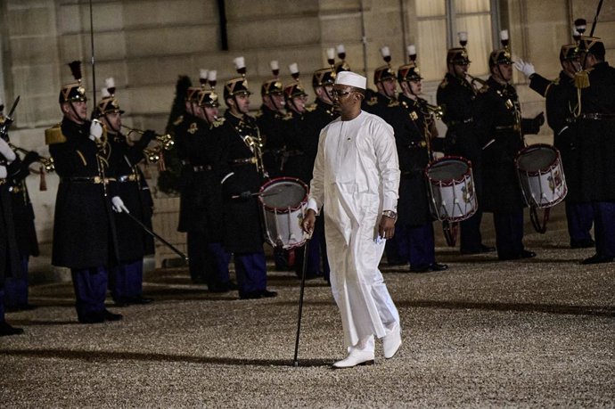 Archivo - January 29, 2026, Paris, France: Chad's President Mahamat Idriss Deby Itno received at the Elysee Palace on January 29, 2026, for a working meeting.
