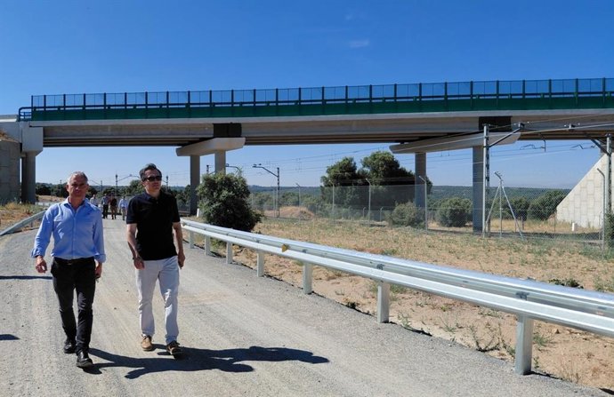 El paso elevado de La Dehesa de Pedrosillo en Ávila entra en su fase final para su próxima puesta en servicio