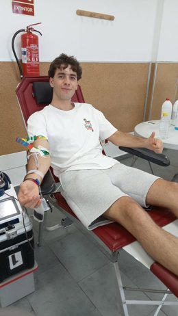 Donante de sangre del SCS