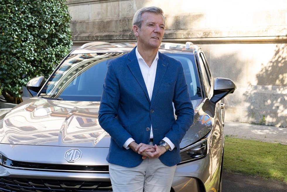 El presidente de la Xunta, Alfonso Rueda