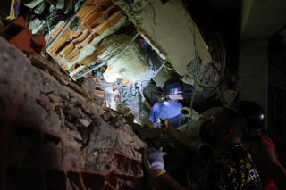 Imagen de secuelas de los terremotos de Venezuela 