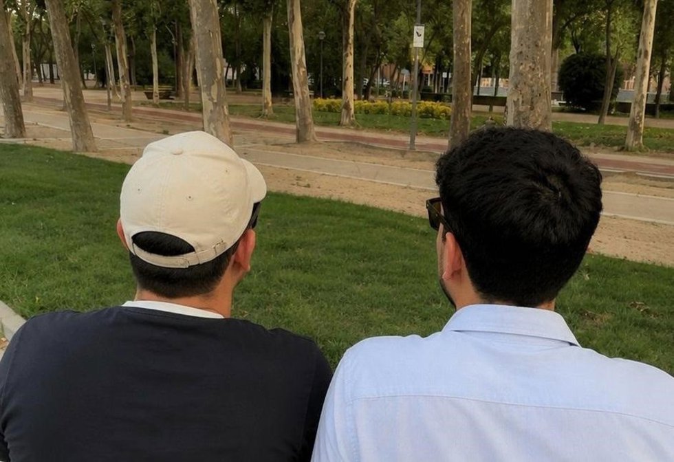 Alfredo y Benjamín, refugiados LGTBI+ en España