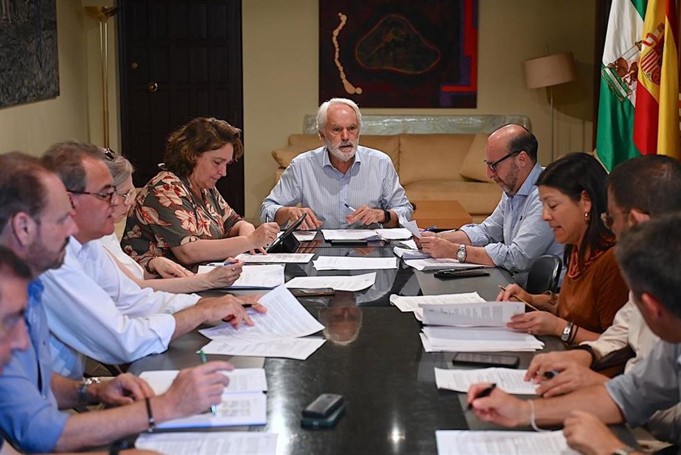 Reunión de la Comisión Local de Patrimonio Histórico de Jerez de la Frontera.