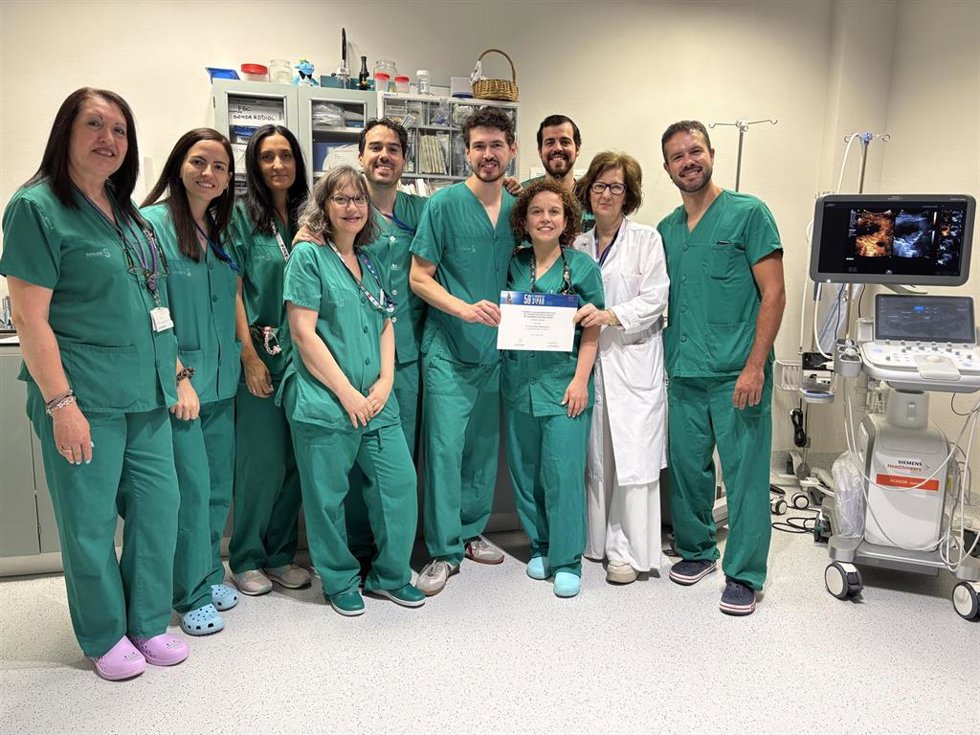 Neumología del Hospital de Toledo, premio a las mejores prácticas por su vía clínica para diagnosticar tumores torácicos