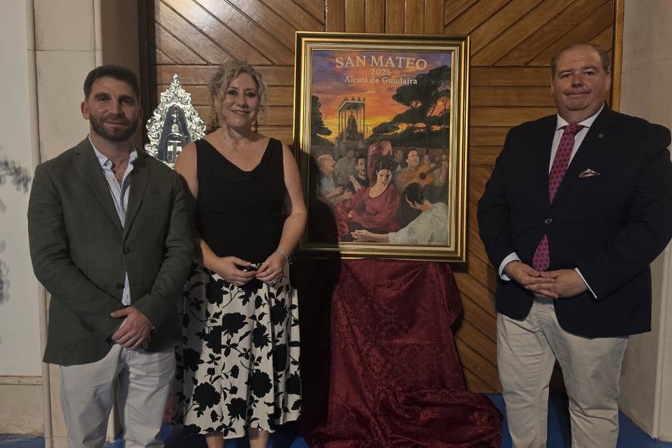 Presentación del cartel de las fiestas de San Mateo en Alcalá de Guadaíra.
